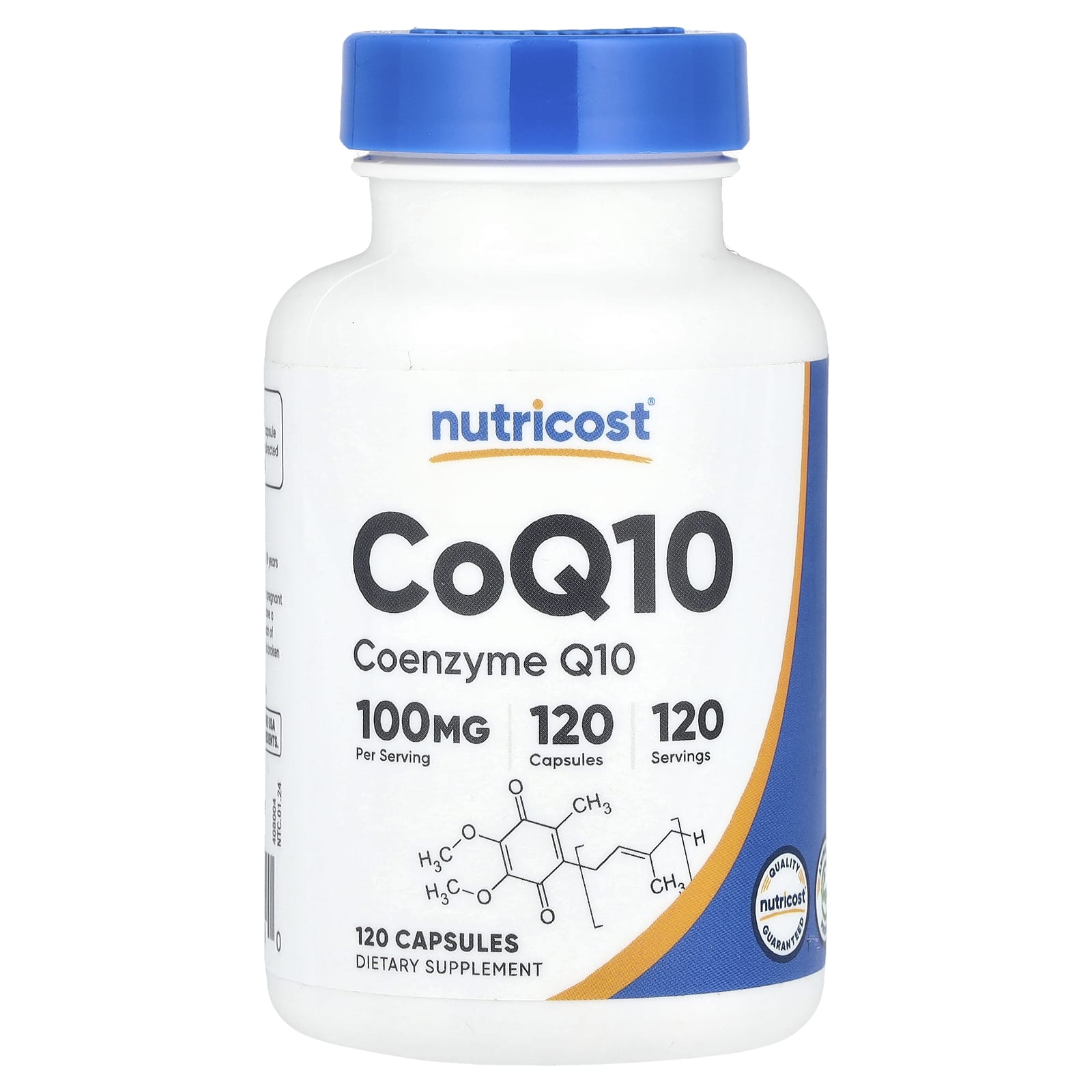 Nutricost, CoQ10, 100 mg, 120 Capsules - Image 1