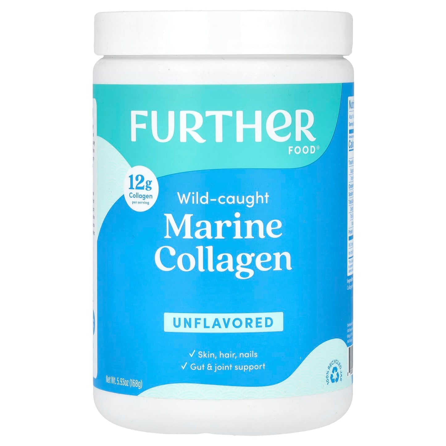 Wild-Caught Marine Collagen for Skin, Hair & Joint Support | 168g - Image 1