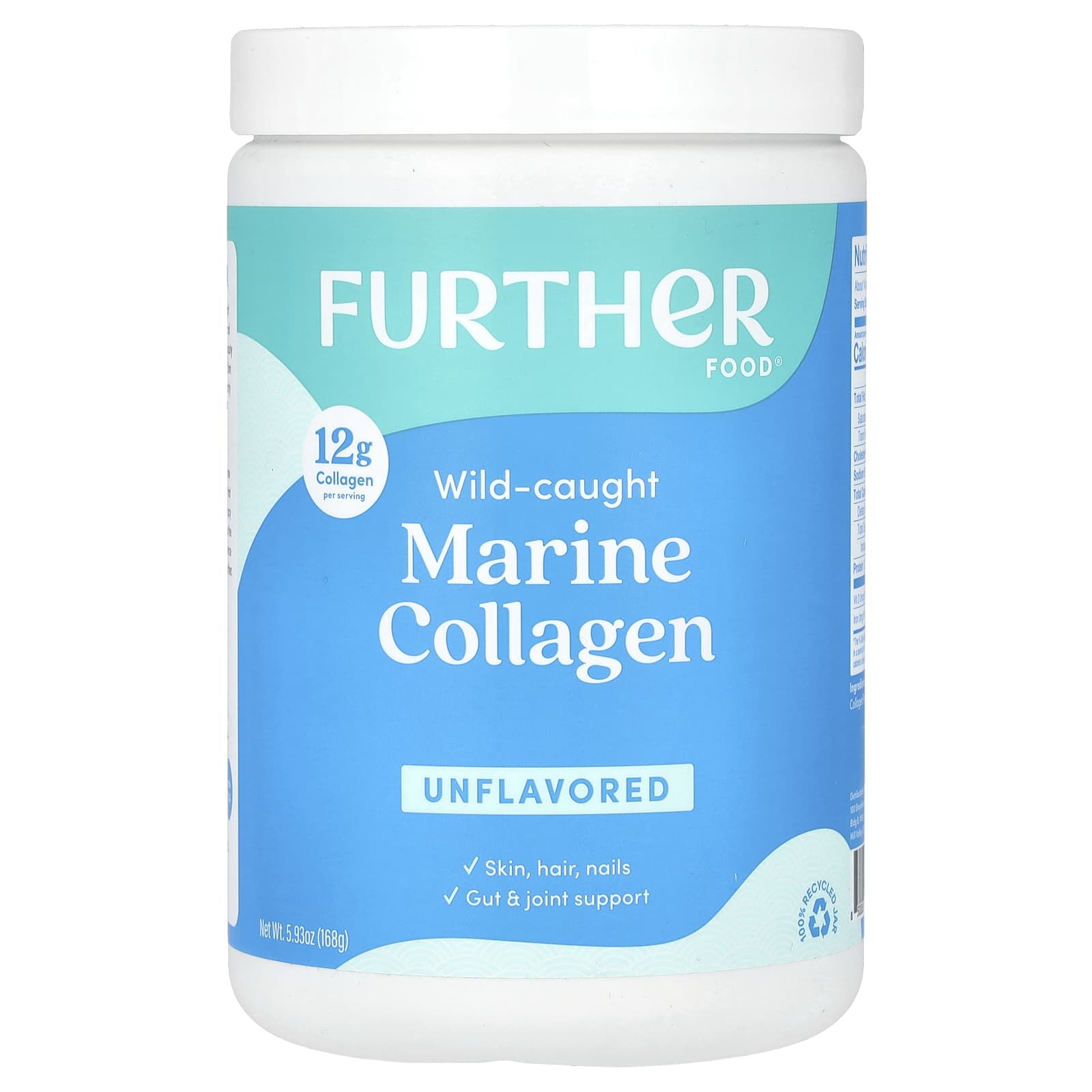 Wild-Caught Marine Collagen for Skin, Hair & Joint Support | 168g - Image 1