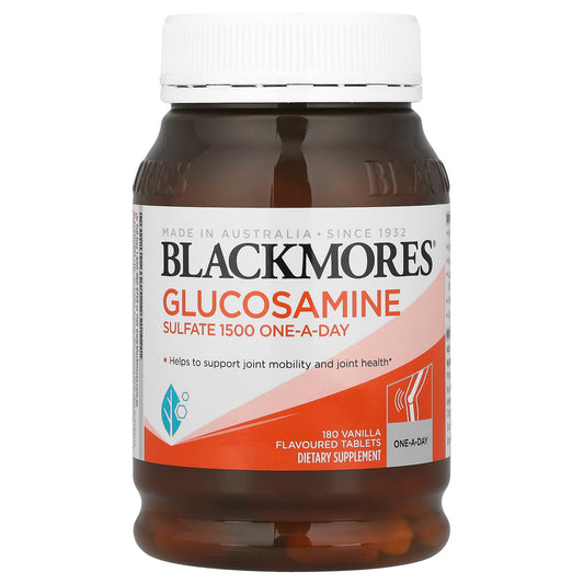 Blackmores Glucosamine Sulfate 1500mg 180 Tablets - Supports Joint Mobility - Image 1