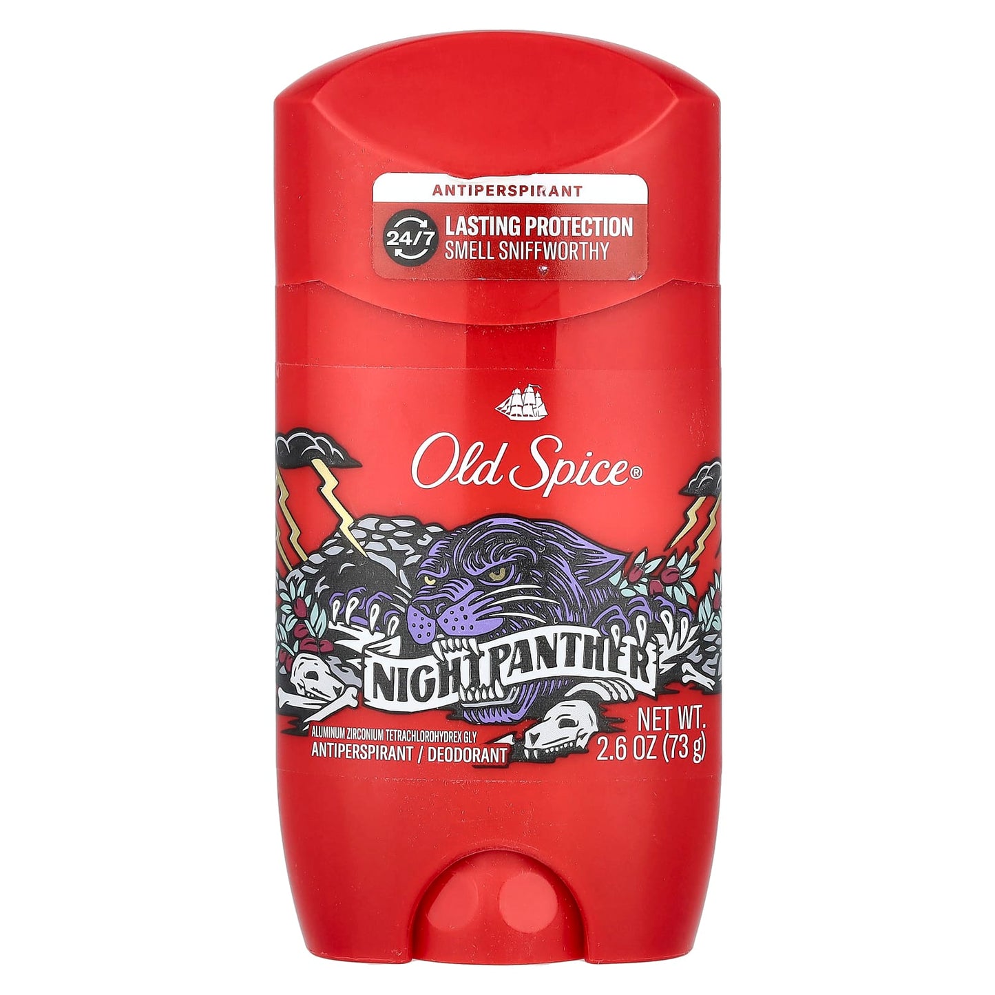 Old Spice, Antiperspirant & Deodorant, Night Panther, 2.6 oz (73 g) - Image 1