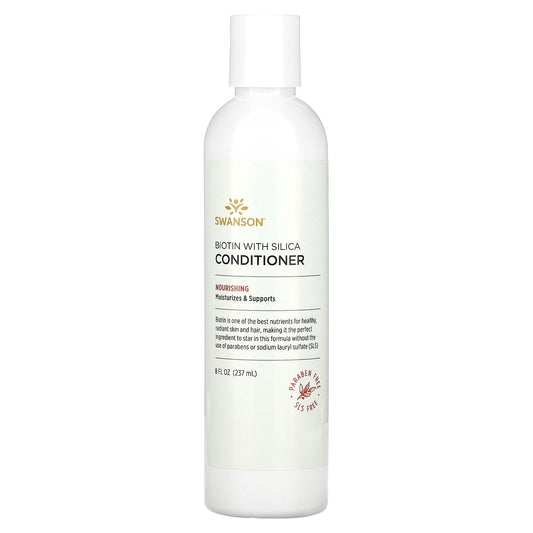 Swanson, Biotin with Silica Conditioner, 8 fl oz (237 ml) - Image 1
