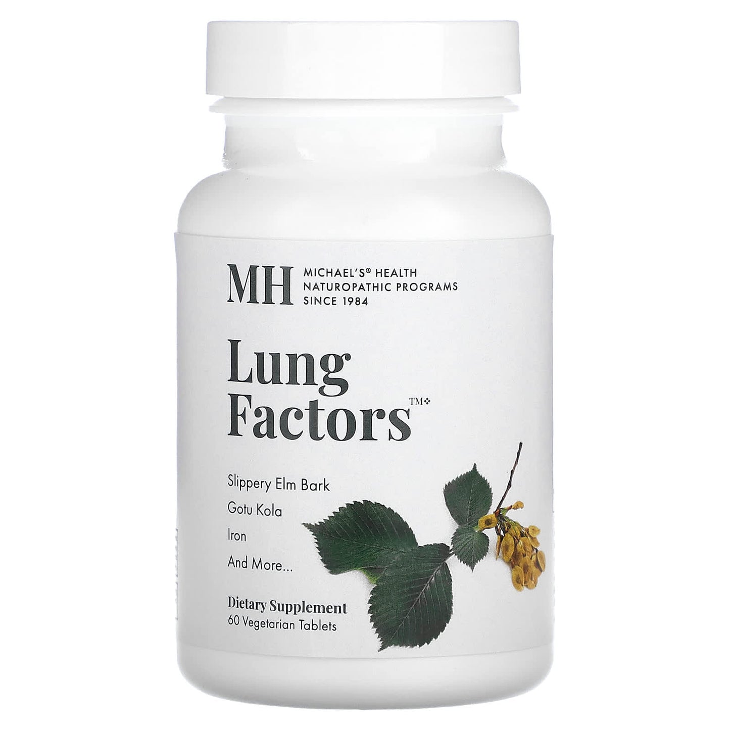 Michael's Health, Lung Factors, 60 Vegetarian Tablets - Image 1