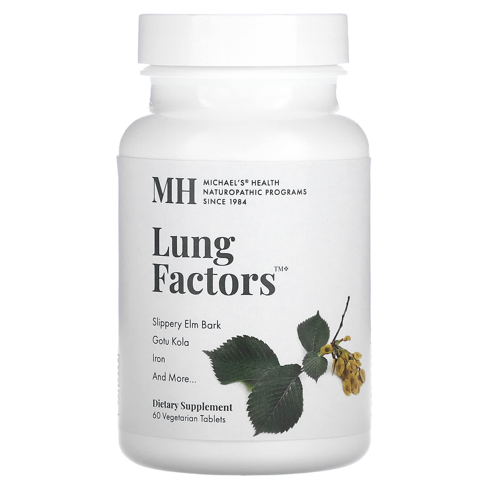 Michael's Health, Lung Factors, 60 Vegetarian Tablets - Image 1