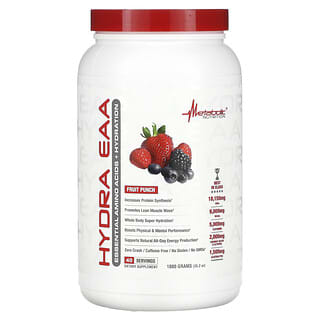 Metabolic Nutrition Hydra EAA Fruit Punch 35.2 oz - Essential Amino Acids