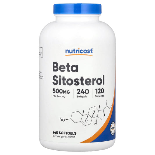 Nutricost, Beta Sitosterol, 240 Softgels (250 mg per Softgel) - Image 1