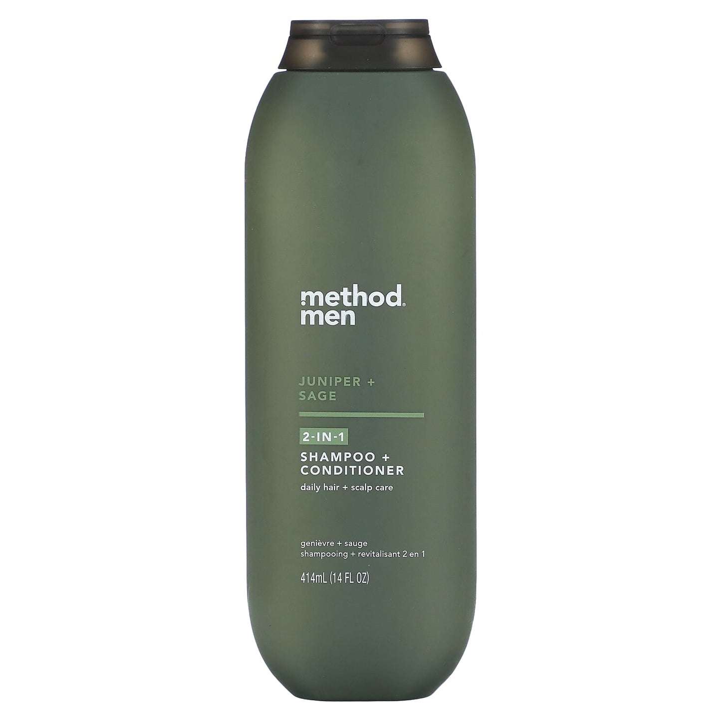 Method, Men, 2-In-1 Shampoo + Conditioner, Juniper + Sage, 14 fl oz (414 ml) - Image 1
