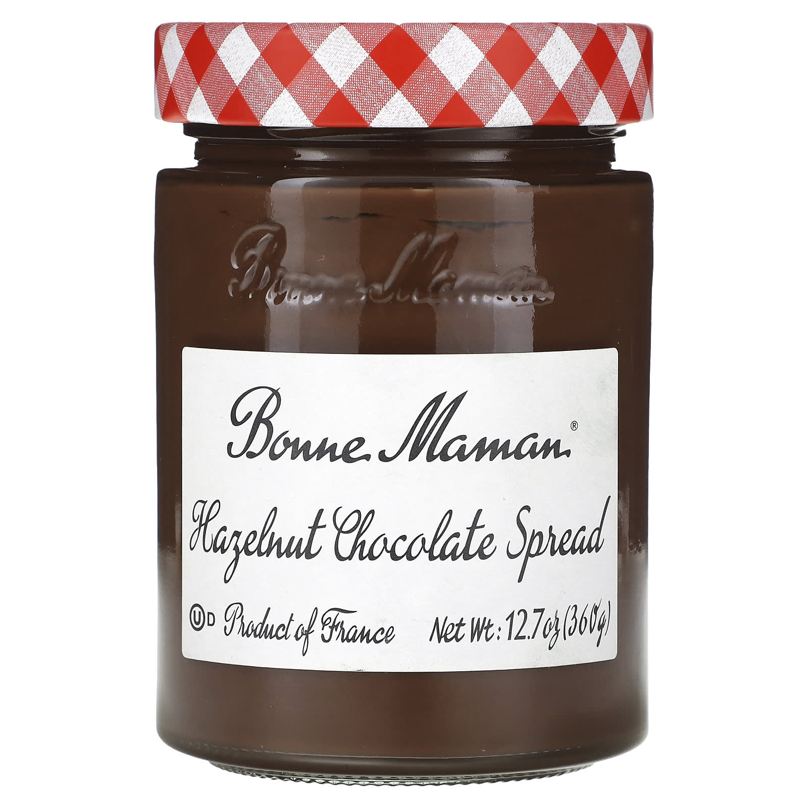Bonne Maman Hazelnut Chocolate Spread, 12.7 oz, Gluten Free, Dairy, Non-GMO - Image 1