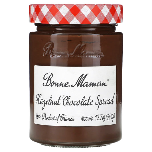 Bonne Maman Hazelnut Chocolate Spread, 12.7 oz, Gluten Free, Dairy, Non-GMO - Image 1