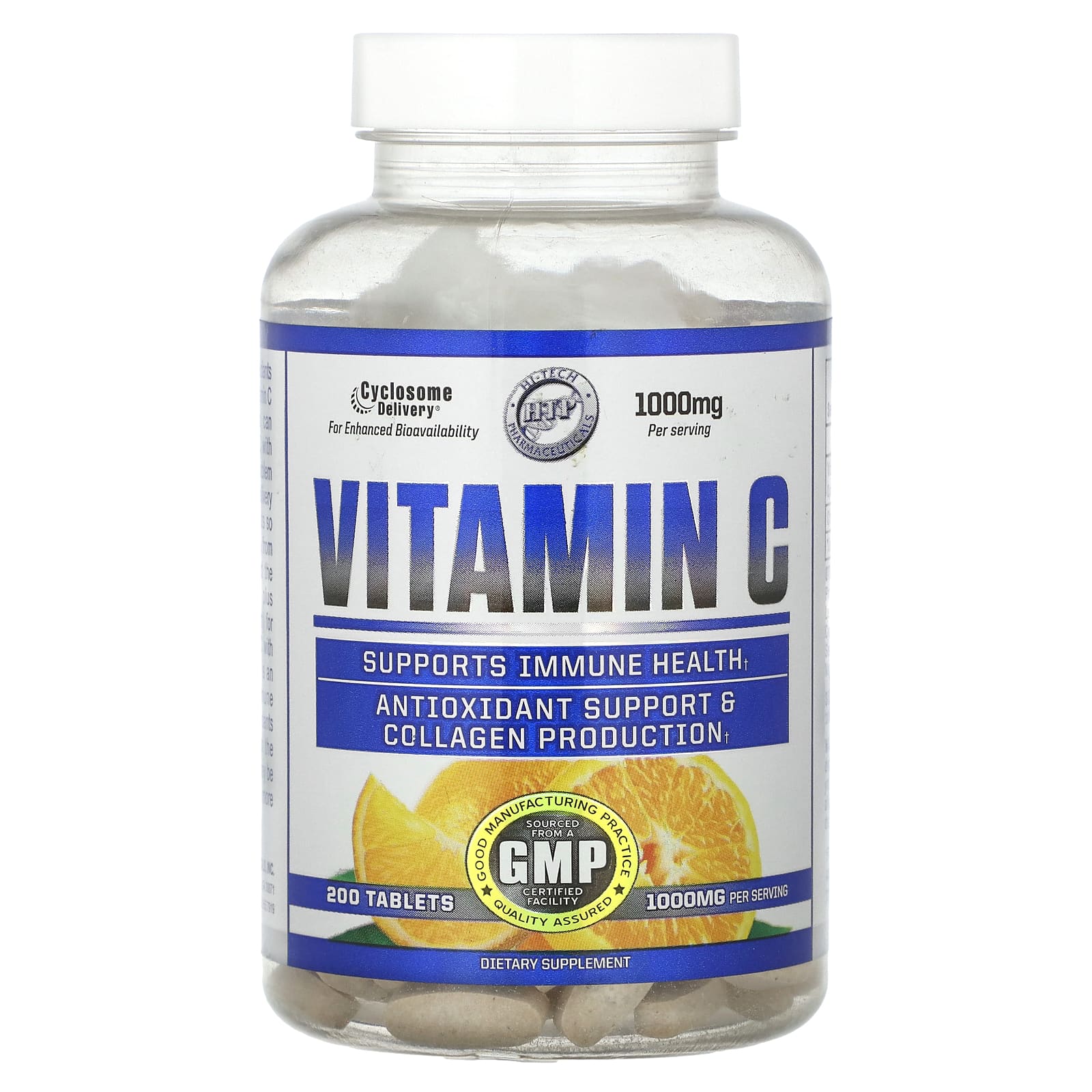High Bioavailability Vitamin C 500mg by Hi-Tech Pharmaceuticals - Image 1