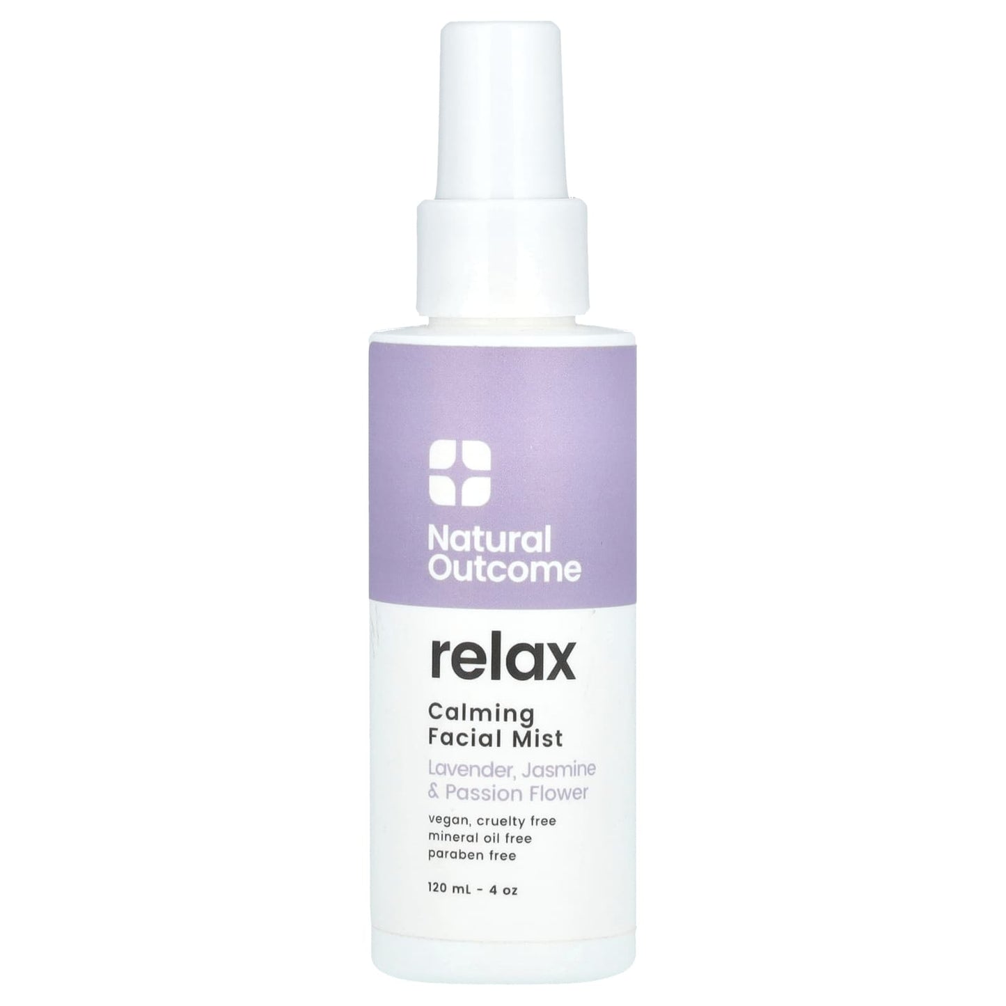 Natural Outcome, Relax, Calming Facial Mist, 4 oz (120 ml) - Image 1
