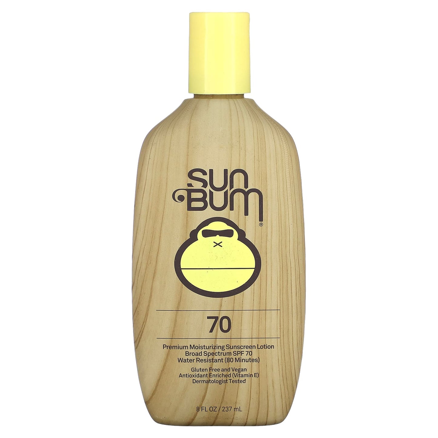 Sun Bum, Premium Moisturizing Sunscreen Lotion, SPF 70, 8 fl oz (237 ml) - Image 1