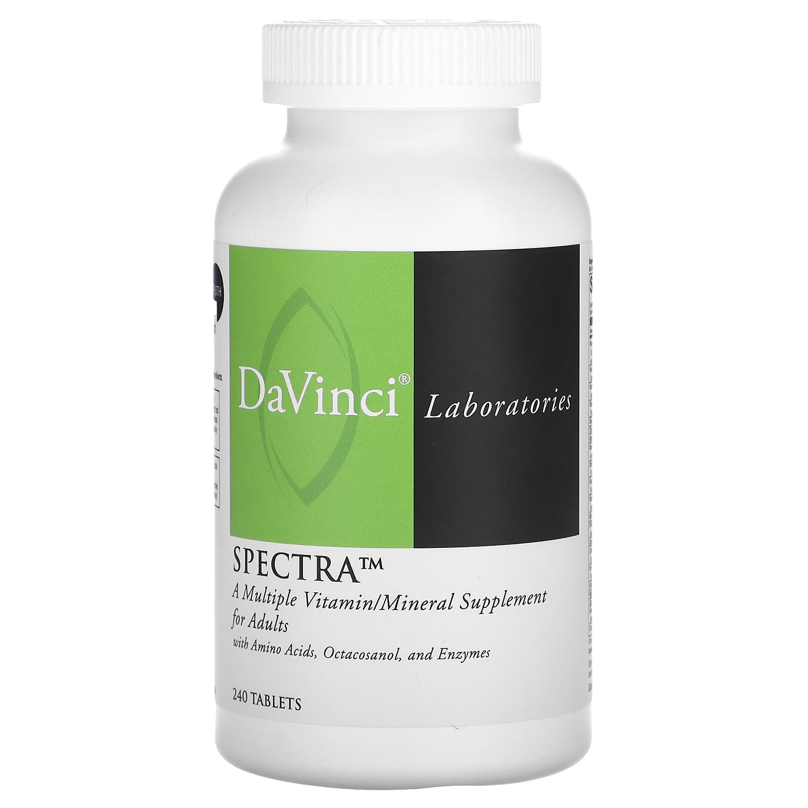 DaVinci Laboratories Spectra Multiple Vitamin & Mineral Supplement, 240 Tablets - Image 1