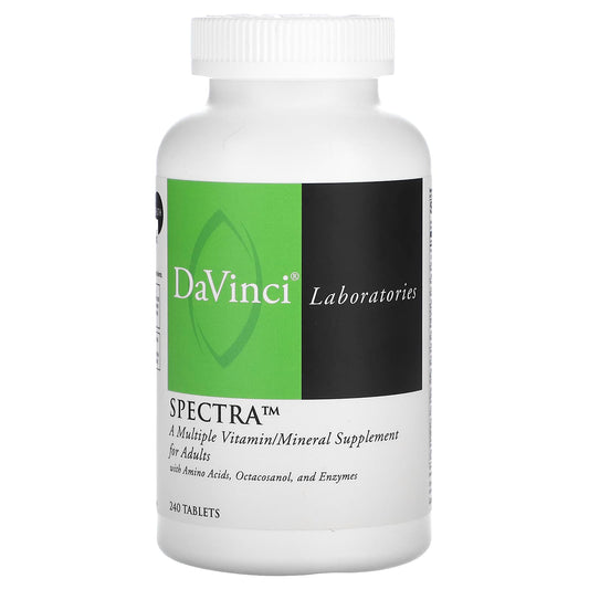DaVinci Laboratories Spectra Multiple Vitamin & Mineral Supplement, 240 Tablets - Image 1