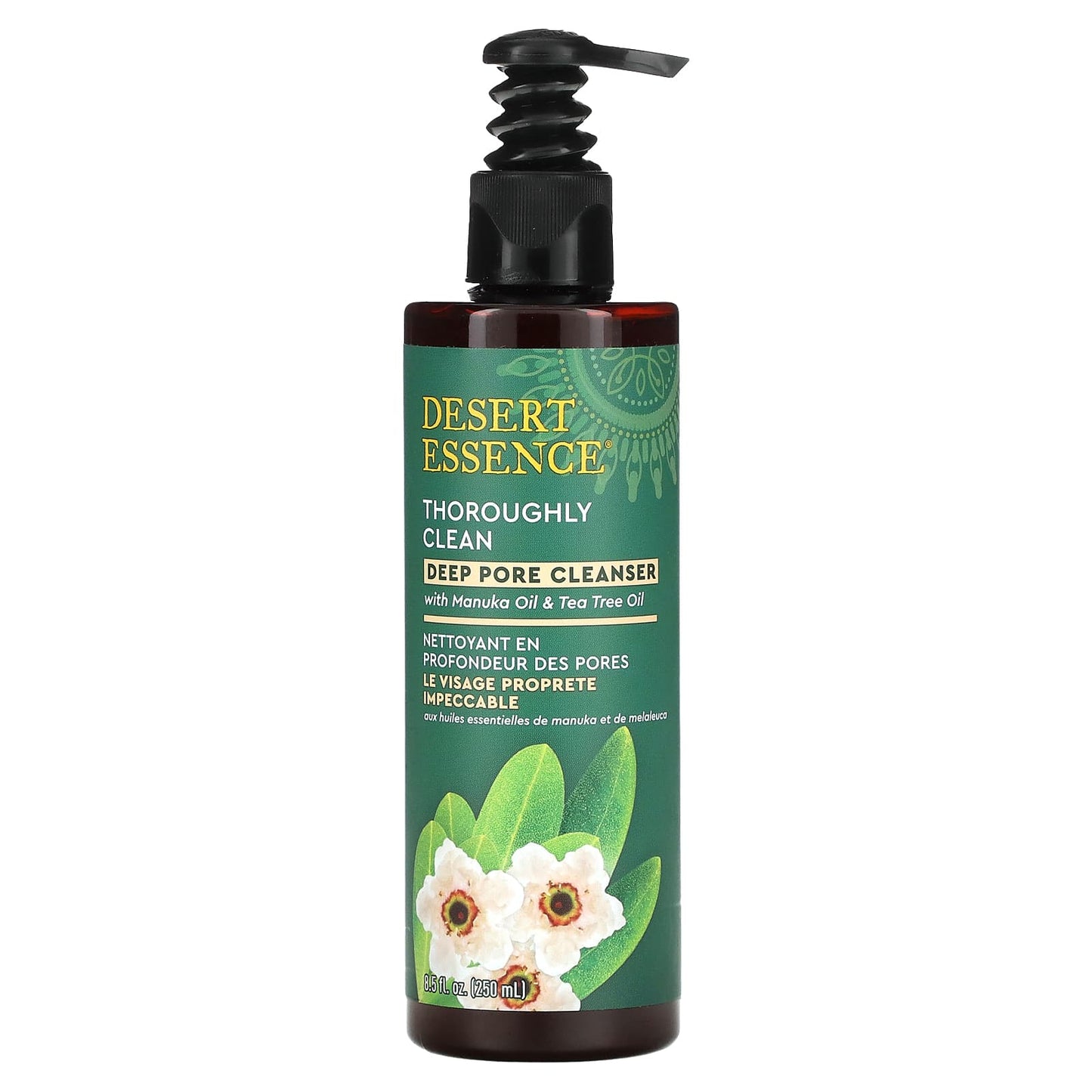 Desert Essence Thoroughly Clean Deep Pore Cleanser - 8.5 fl oz (250 ml) - Image 1
