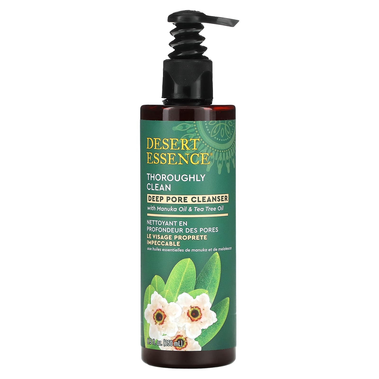 Desert Essence Thoroughly Clean Deep Pore Cleanser - 8.5 fl oz (250 ml) - Image 1