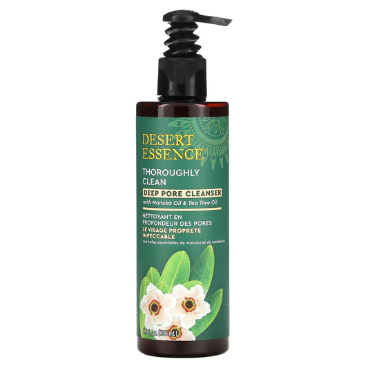 Desert Essence Thoroughly Clean Deep Pore Cleanser - 8.5 fl oz (250 ml) - Image 1