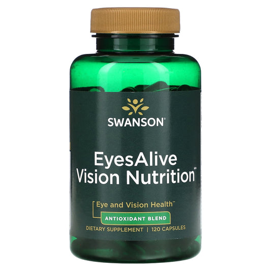 Swanson, EyesAlive Vision Nutrition, 120 Capsules - Image 1