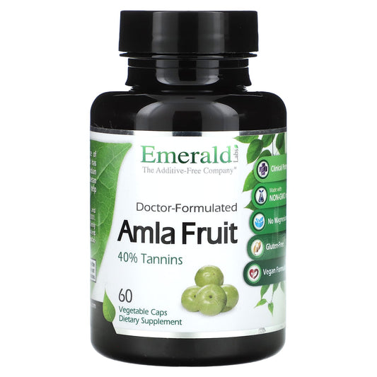 Amla Fruit Dietary Supplement | Antioxidant-Rich, Vegan Formula - Image 1