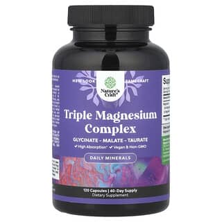 Nature's Craft Triple Magnesium Complex for Relaxation and Sleep