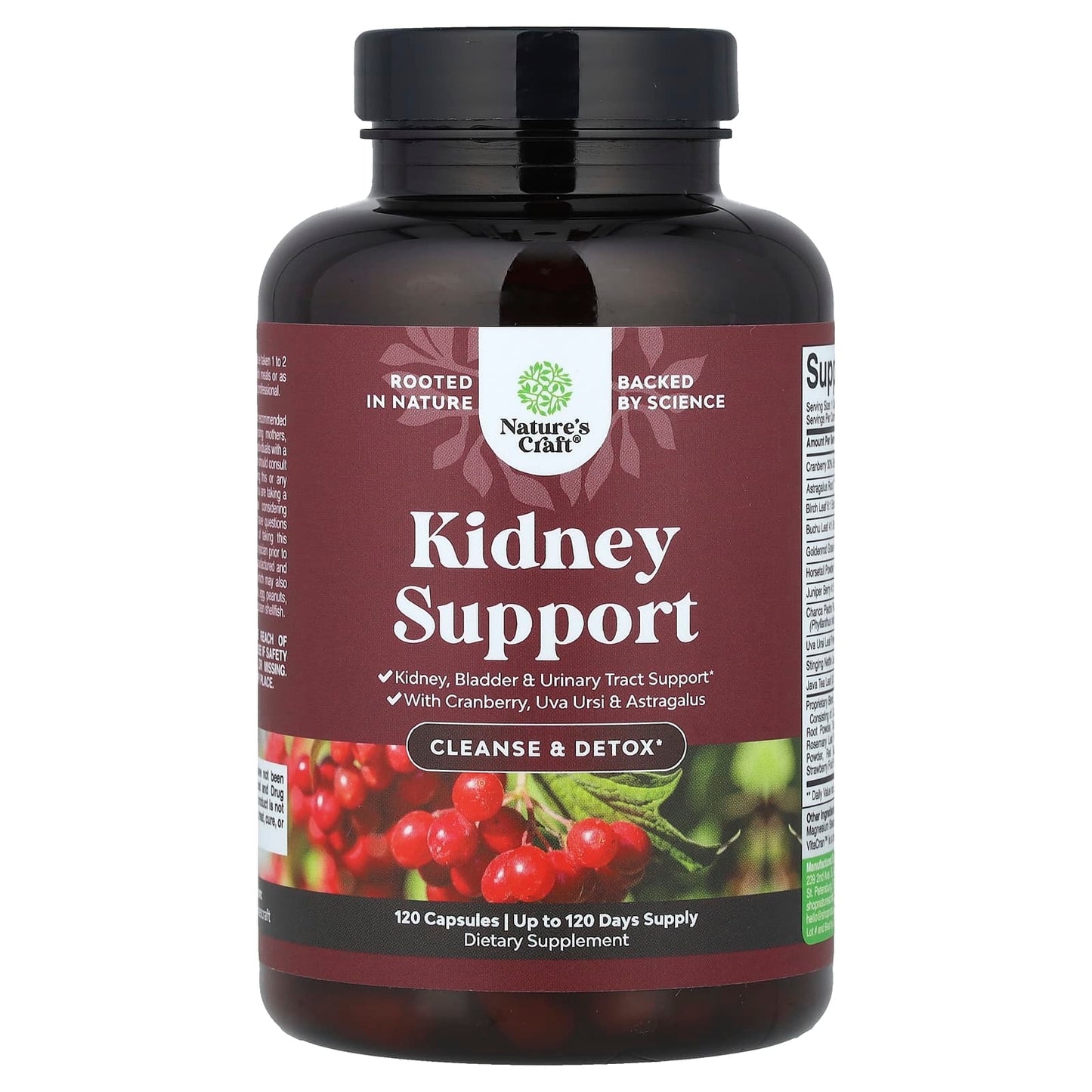 Nature's Craft, Kidney Support , 120 Capsules - Image 1