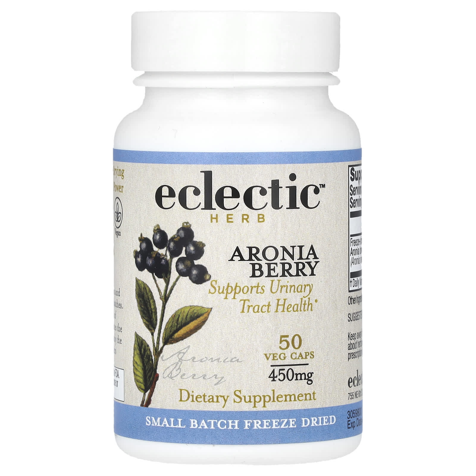 Aronia Berry Dietary Supplement for Urinary Tract Health - Image 1