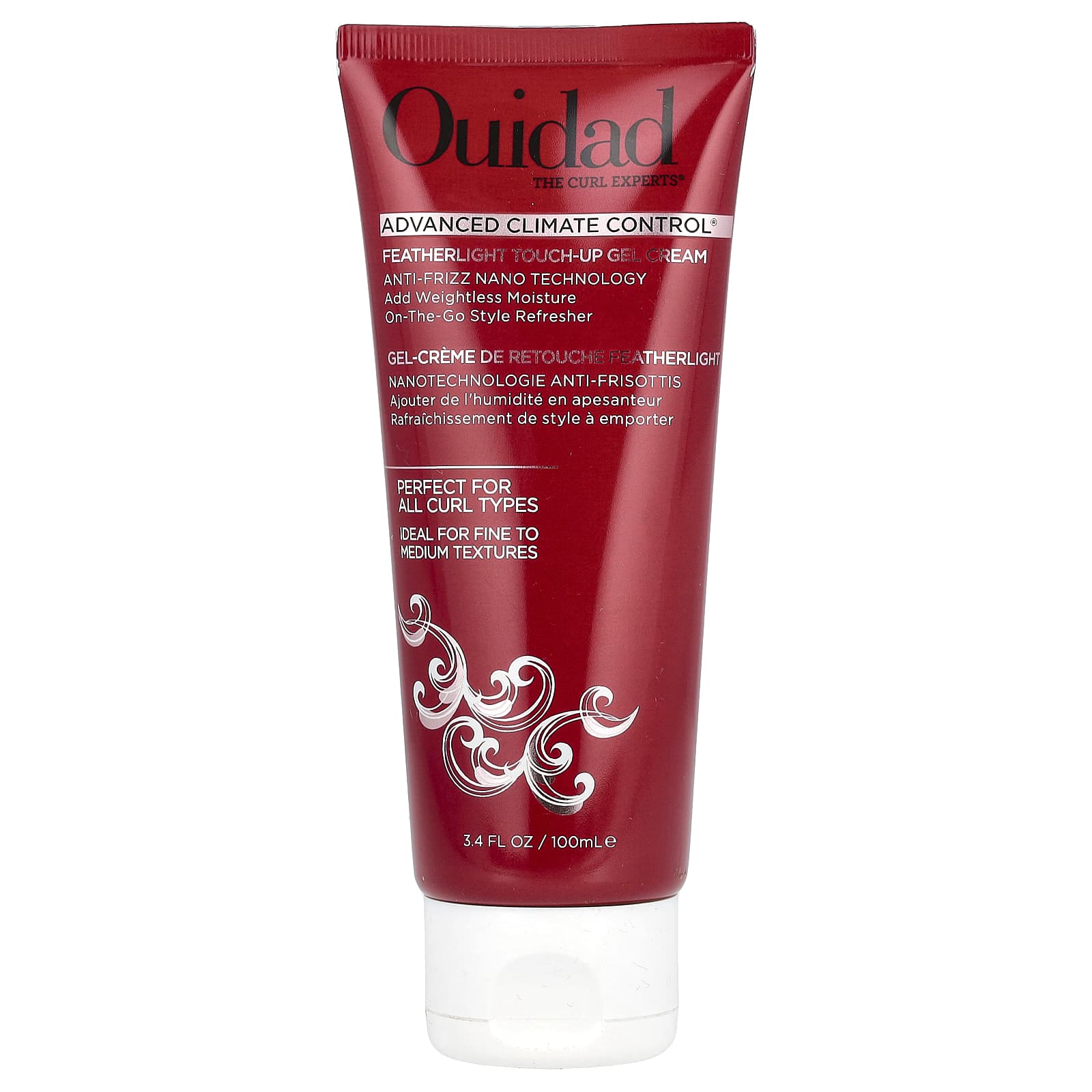 Ouidad, Advanced Climate Control®, Featherlight Touch-Up Gel Cream, 3.4 fl oz (100 ml) - Image 1