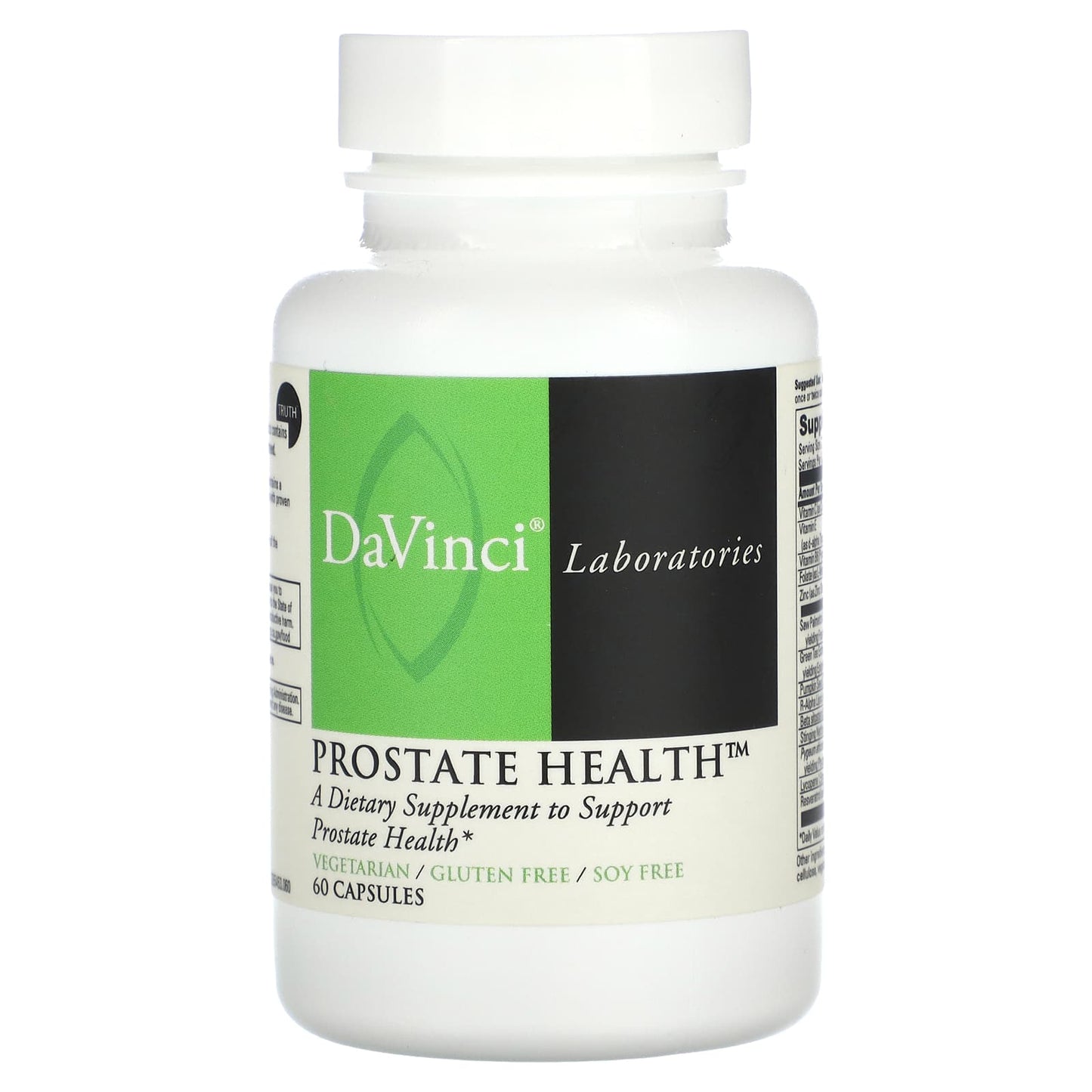 DaVinci Laboratories Prostate Health Supplement 60 Capsules - Image 1