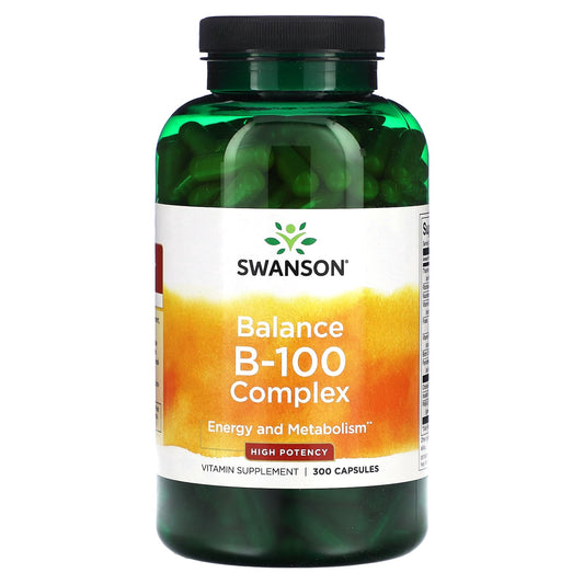 Swanson, Balance B-100 Complex, High Potency, 300 Capsules - Image 1