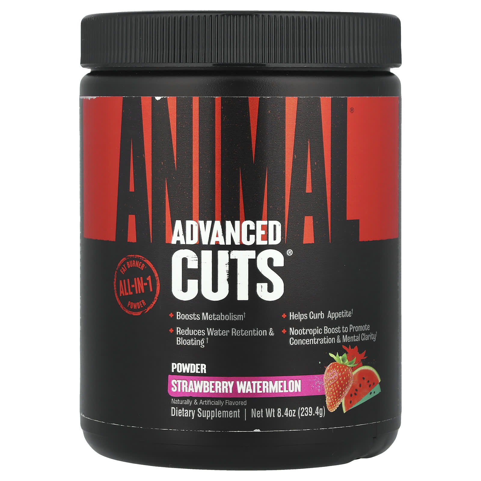 Strawberry Watermelon Fat Burner Supplement by Animal Advanced Cuts - Image 1