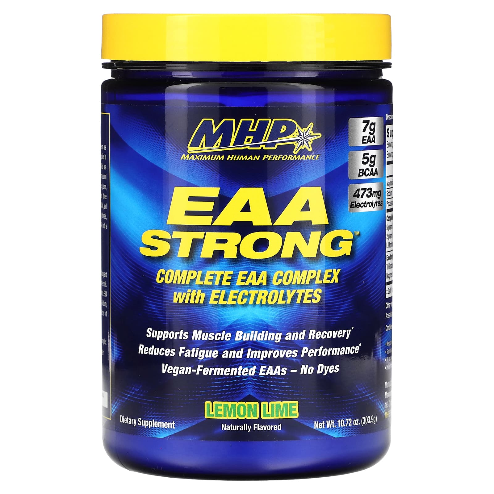 MHP, EAA Strong, Lemon Lime, 10.72 oz (303.9 g) - Image 1