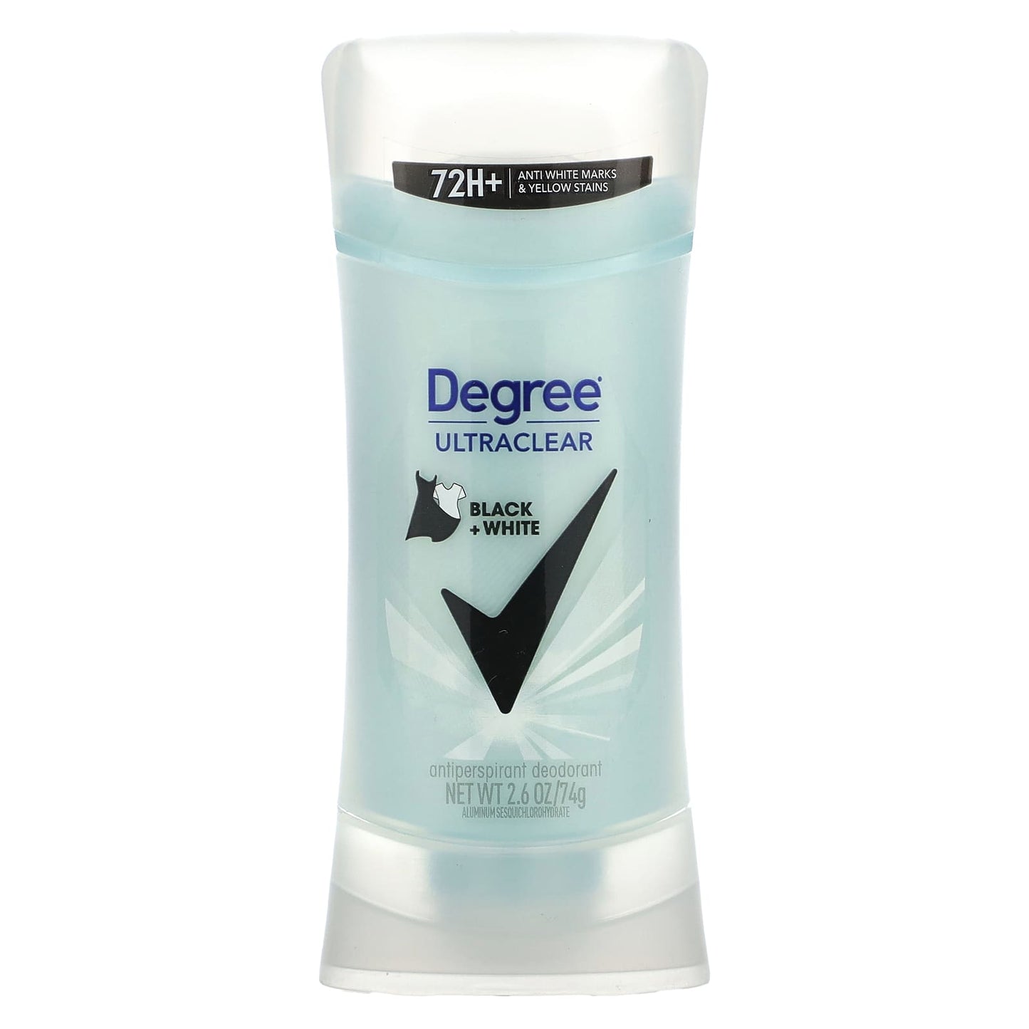 Degree UltraClear Black+White Antiperspirant Deodorant for Women - 72H Protection - Image 1