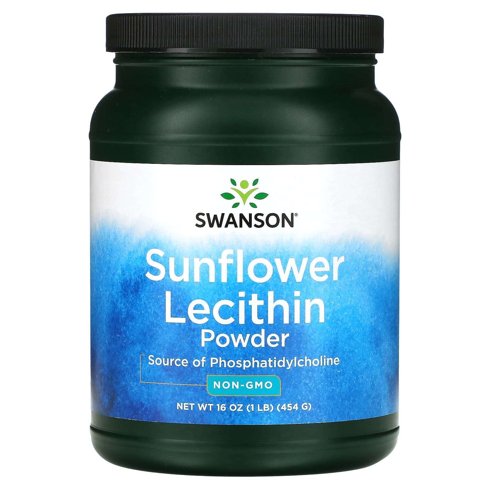 Swanson, Sunflower Lecithin Powder, 1 lb (454 g) - Image 1