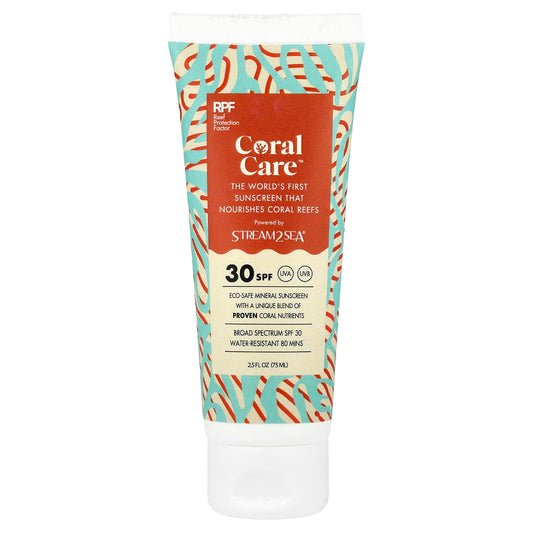 Stream2Sea, Coral Care™ Sunscreen, SPF 30, 2.5 fl oz (75 ml) - Image 1