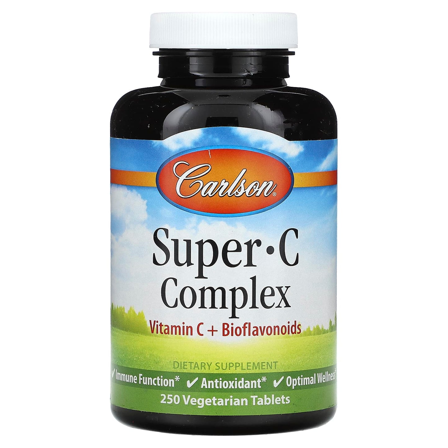 Carlson Super C Complex - Immune Boosting Vitamin C Tablets - Image 1