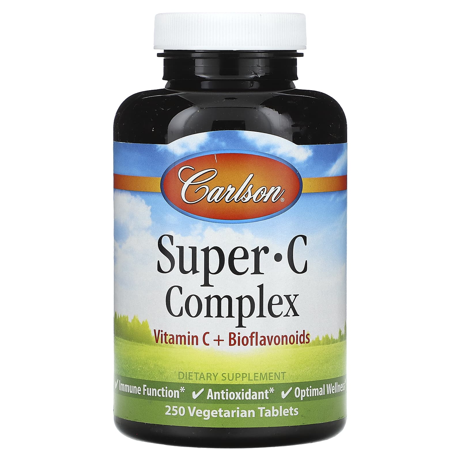 Carlson Super C Complex - Immune Boosting Vitamin C Tablets - Image 1