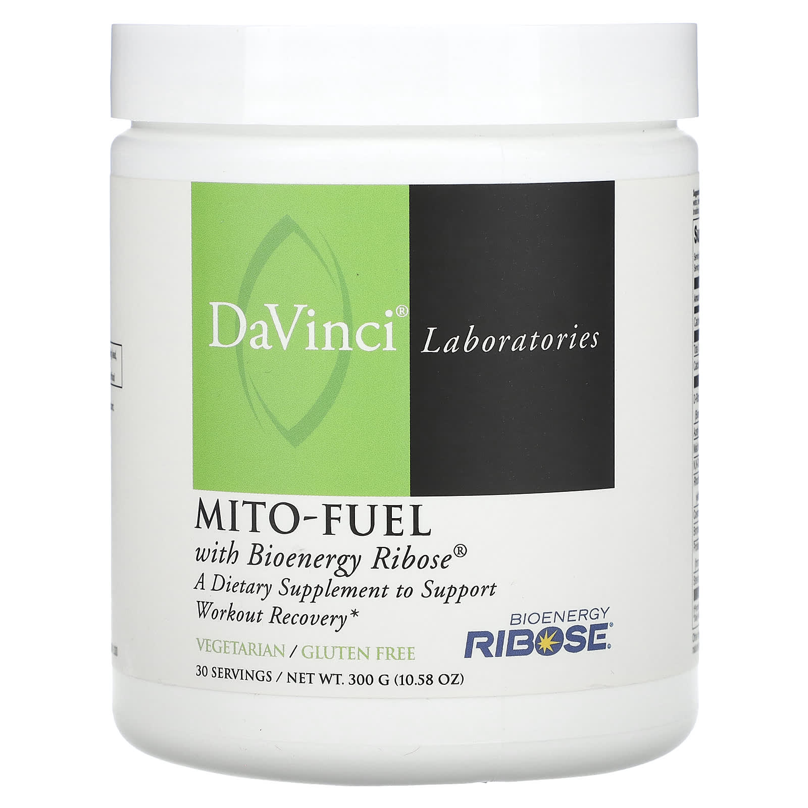 DaVinci Laboratories Mito-Fuel Workout Recovery Supplement, 300g - Image 1