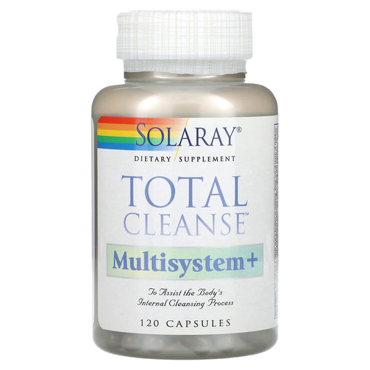 Solaray, Total Cleanse, Multisystem +, 120 Capsules - Image 1