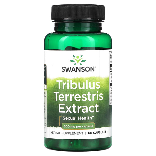 Swanson, Tribulus Terrestris Extract, 500 mg, 60 Capsules - Image 1
