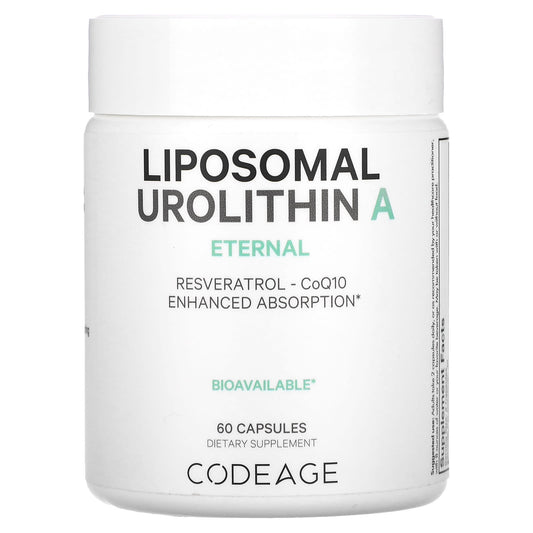 Unlock Eternal Youth with CodeAge Liposomal Urolithin A - Image 1