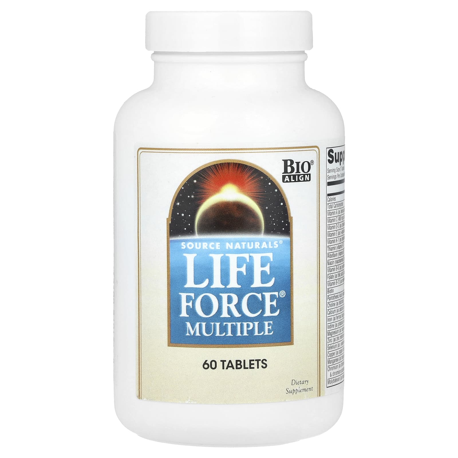 Source Naturals, Life Force® Multiple, 60 Tablets - Image 1
