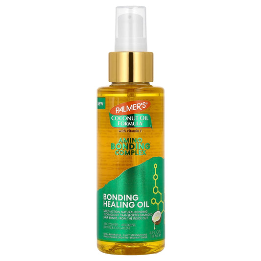 Palmer's, Coconut Oil Formula® with Vitamin E, Amino Bonding Complex, Bonding Healing Oil, 4 fl oz (118 ml) - Image 1