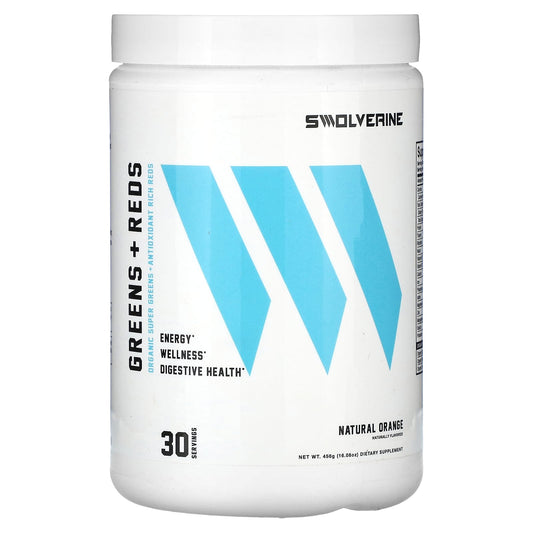 Swolverine, Greens + Reds, Natural Orange, 16.08 oz (456 g) - Image 1