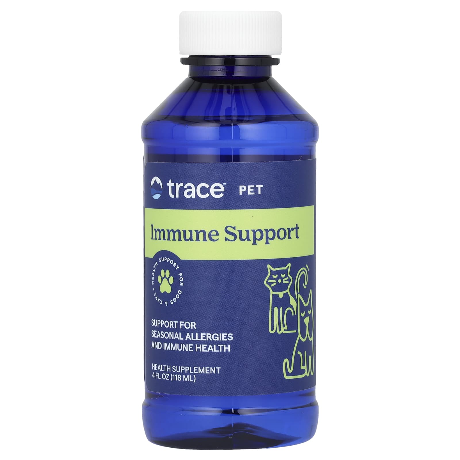 Trace, Pet, Immune Support, For Dogs & Cats, 4 fl oz (118 ml) - Image 1