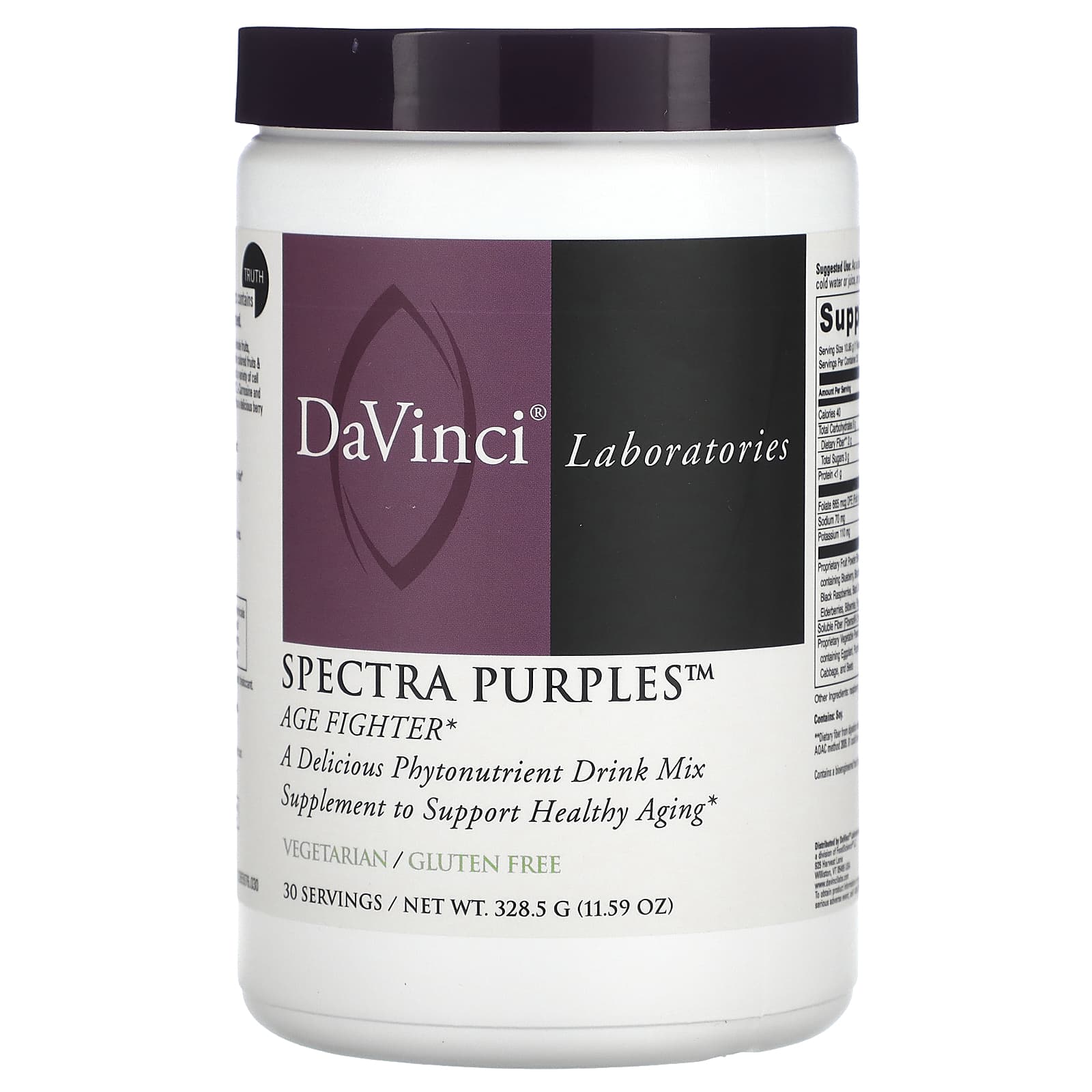 DaVinci Laboratories - Spectra Purples Healthy Aging Drink Mix - Image 1