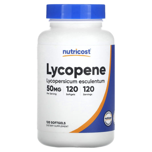 Nutricost, Lycopene, 50 mg, 120 Softgels - Image 1