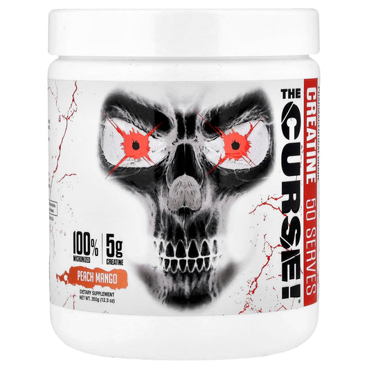 Peach Mango Creatine Supplement by JNX Sports, 12.3 oz (350g) - Image 1