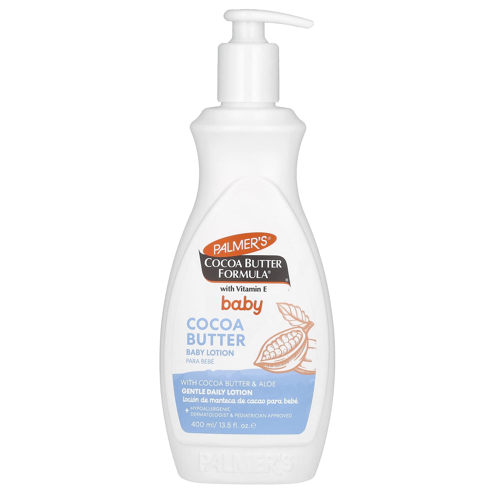 Palmer's, Baby, Cocoa Butter Formula® with Vitamin E, Cocoa Butter Baby Lotion, 13.5 fl oz (400 ml) - Image 1