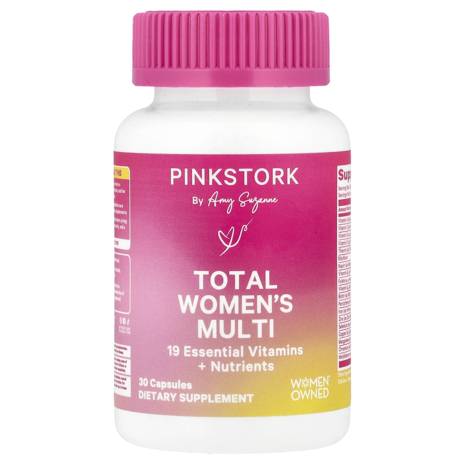 Pink Stork, Total Women's Multi, 30 Capsules - Image 1