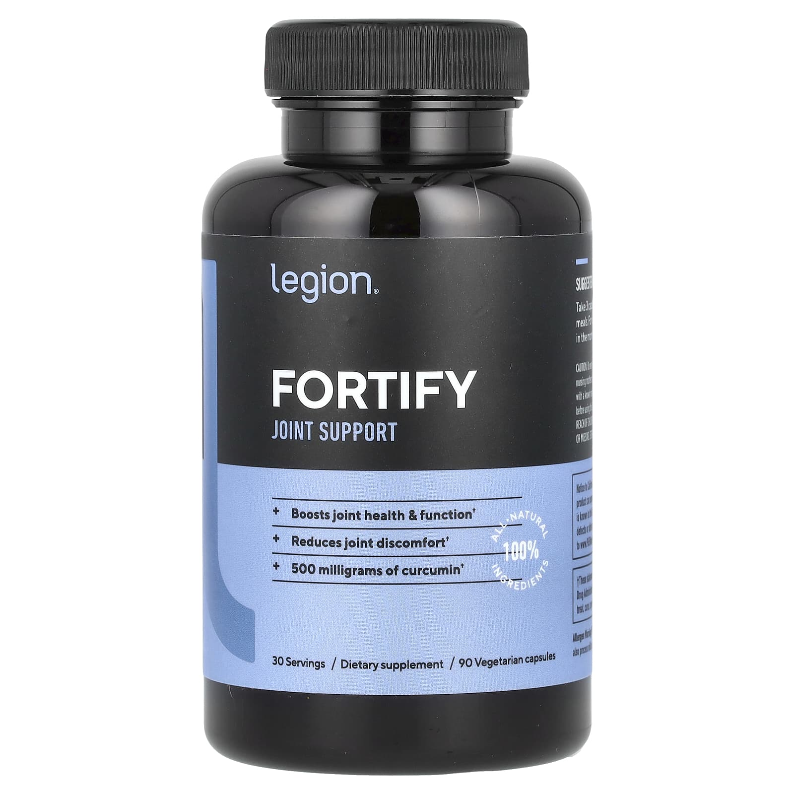 Legion Athletics, Fortify, Joint Support, 90 Vegetarian Capsules - Image 1